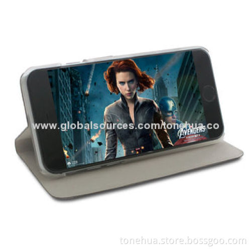 Luxury mobile phone leather case for iPhone 6